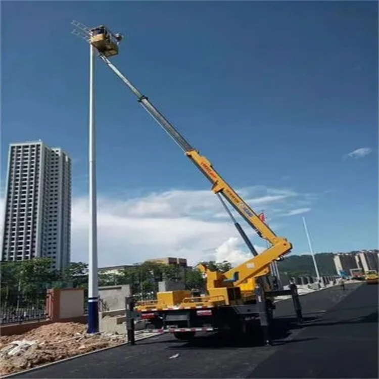 嘉积镇维修路灯的曲臂升降车出租